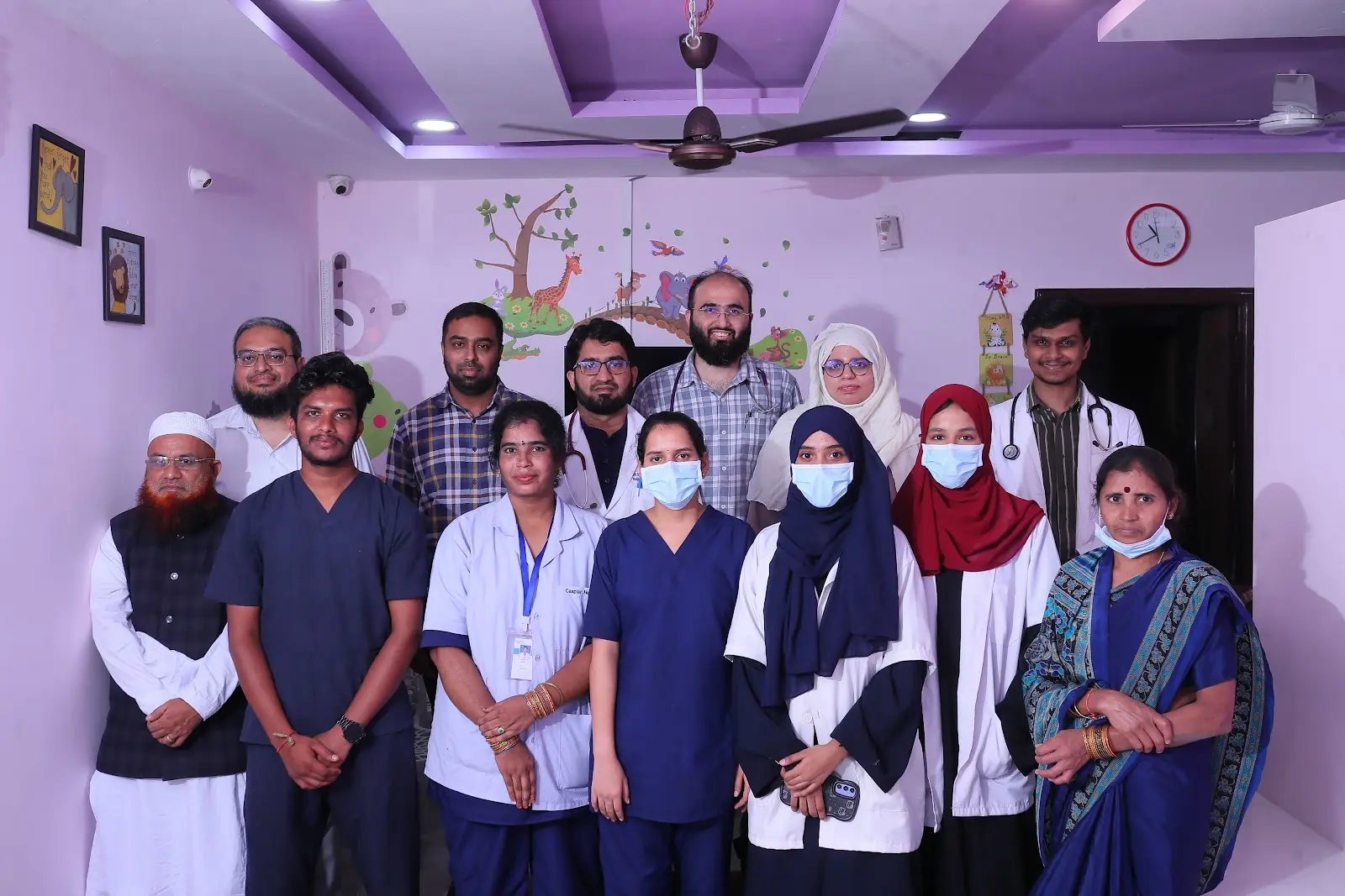 Our team at Caspian Diagnostic Centre